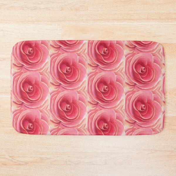 Item preview, An Abstract Pink Rose Painting designed and sold by ibadishi.