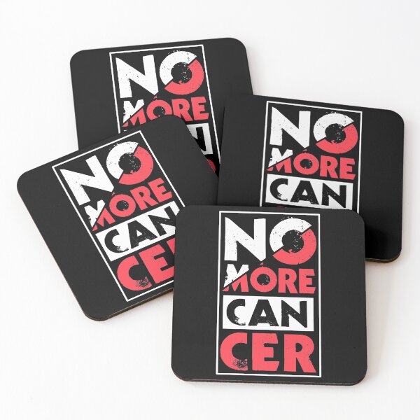 Item preview, No more cancer for cancer awareness designed and sold by mederDESIGNS.