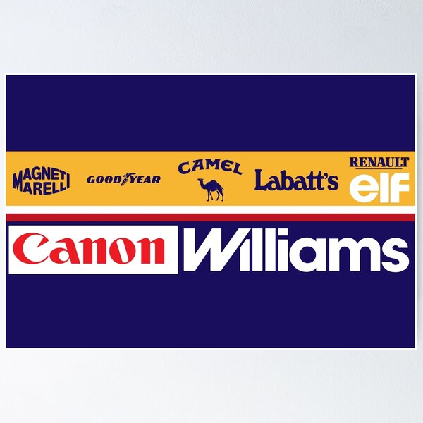 Item preview, Williams FW14 1991/1992 Sponsor block designed and sold by JageOwen.