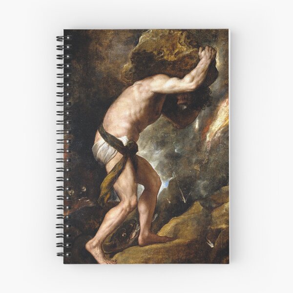 Item preview, Sisyphus - Titian, 1549 designed and sold by epistemomania.