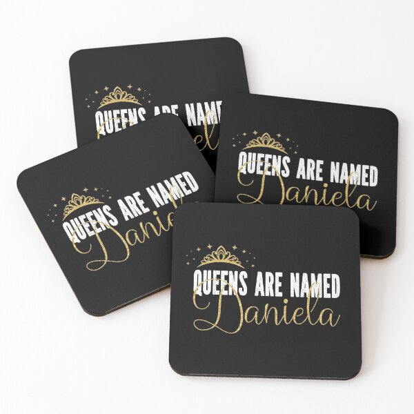 Item preview, Queens Are Named Daniela Personalized First Name Girl print designed and sold by Grabitees.