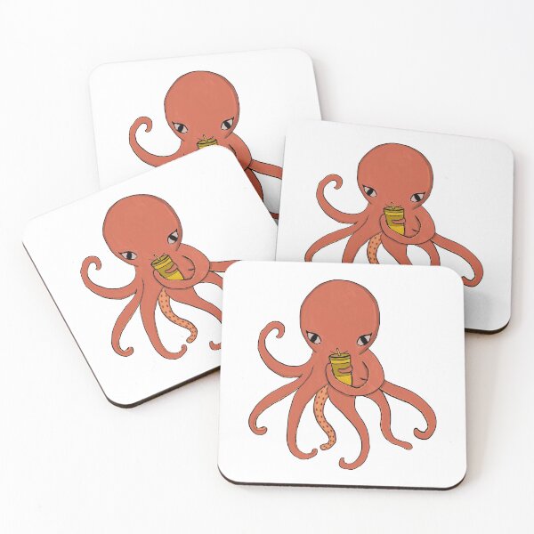 Item preview, Octopuses don't share designed and sold by lydiacolemanart.