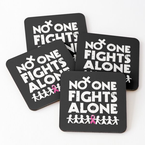 Item preview, Breast cancer group no one fights alone designed and sold by mederDESIGNS.