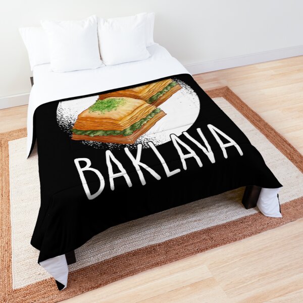 Sweet like baklava Turkey Greece gift Comforter