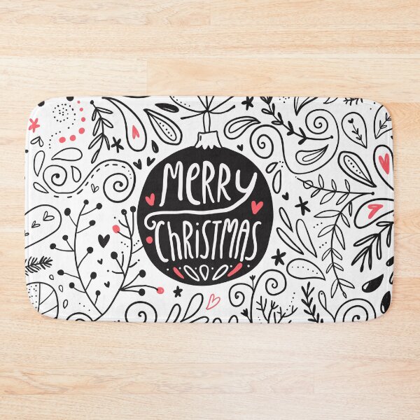 Item preview, merry christmas doodles designed and sold by kostolom3000.
