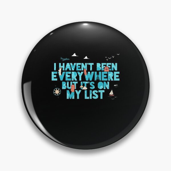 Item preview, Travel List I Bucket List I Vacation & Travel designed and sold by ChrisFeil.