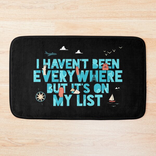 Item preview, Travel List I Bucket List I Vacation & Travel designed and sold by ChrisFeil.