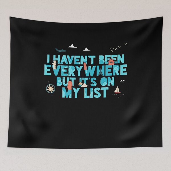 Item preview, Travel List I Bucket List I Vacation & Travel designed and sold by ChrisFeil.