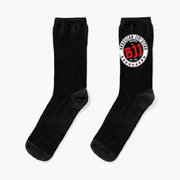 Brazilian Jiu Jitsu Flag Socks Athletic Sock Novelty Casual Socks Unisex  Stockings Sports Socks For Men Womens