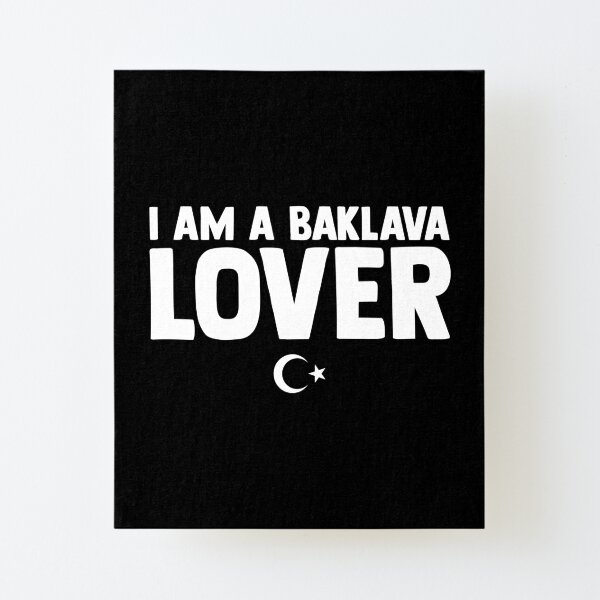 Baklava Türkiye Turkish Dessert Dessert Canvas Mounted Print