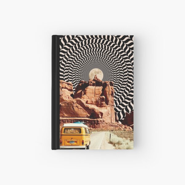 Illusionary Road Trip Hardcover Journal