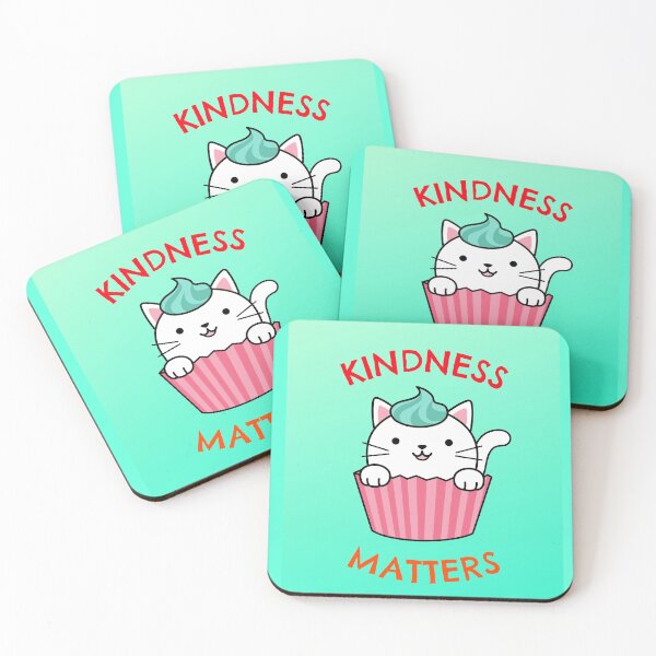 Item preview, Cat cupcake Kindess matters  designed and sold by TheRightHonMP.
