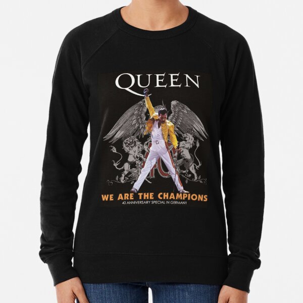 queen we are the champions hoodie