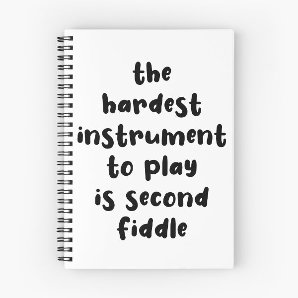 Item preview, The Hardest Instrument To Play Is Second Fiddle - 2nd Fiddle Violinist designed and sold by Seth's Tees.