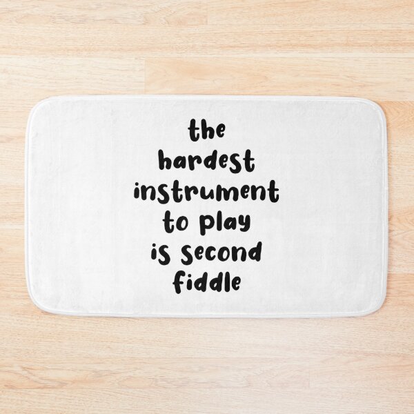 Item preview, The Hardest Instrument To Play Is Second Fiddle - 2nd Fiddle Violinist designed and sold by Seth's Tees.