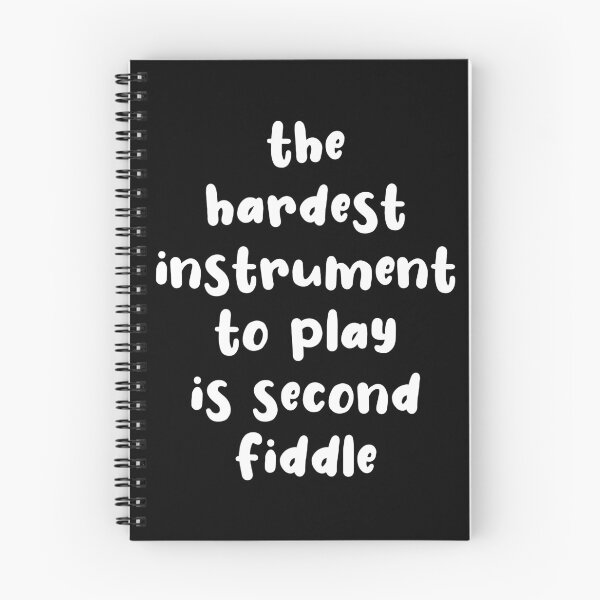 Item preview, The Hardest Instrument To Play Is Second Fiddle - 2nd Fiddle Violinist designed and sold by Seth's Tees.