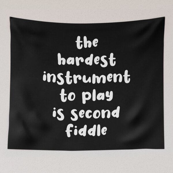 Item preview, The Hardest Instrument To Play Is Second Fiddle - 2nd Fiddle Violinist designed and sold by Seth's Tees.