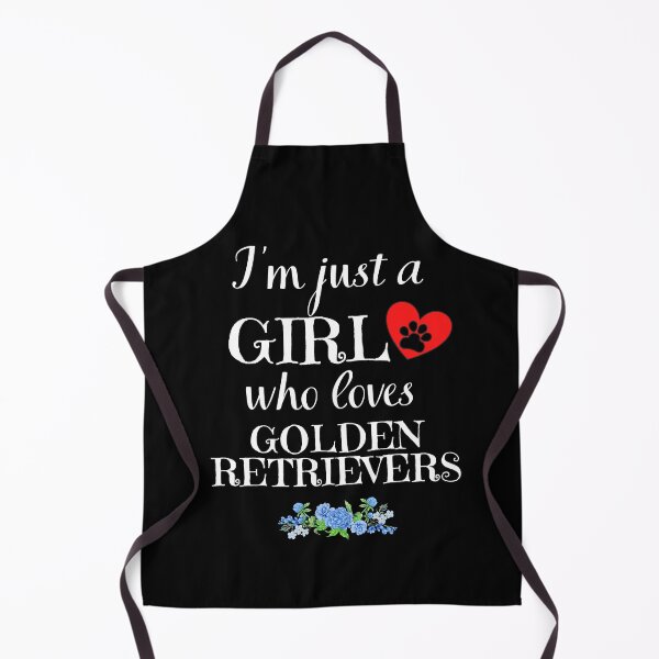 Item preview, Just a GIRL who loves GOLDEN RETRIEVERS quote Funny RETRIEVER saying designed and sold by OneTimeEngineer.