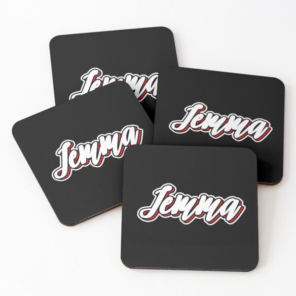 Item preview, Jemma first name - hand lettering design designed and sold by sulies.