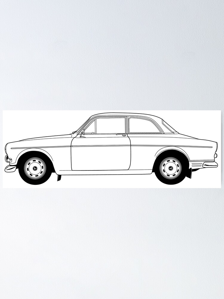 Alternate view of Volvo Amazon Poster