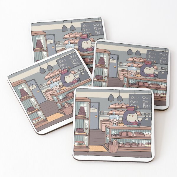 Item preview, Cozy coffee and baked goods designed and sold by frandeb.