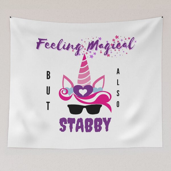 Item preview, Feeling Magical But Also Stabby  designed and sold by Vibing-Right.