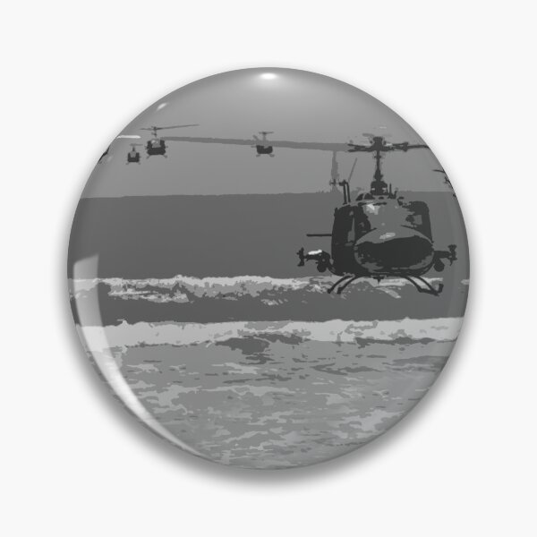 Item preview, Huey Vietnam War Helicopter B / W designed and sold by FDbubble1986.