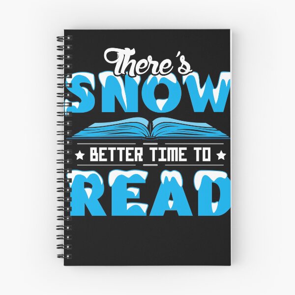 Item preview, Theres snow better time to read winter reading designed and sold by Grinover.