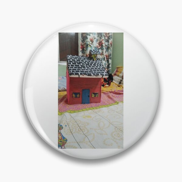 Item preview, Una casa de juguete compuesta de materiales de desecho. designed and sold by Jyothish Kaviraj.