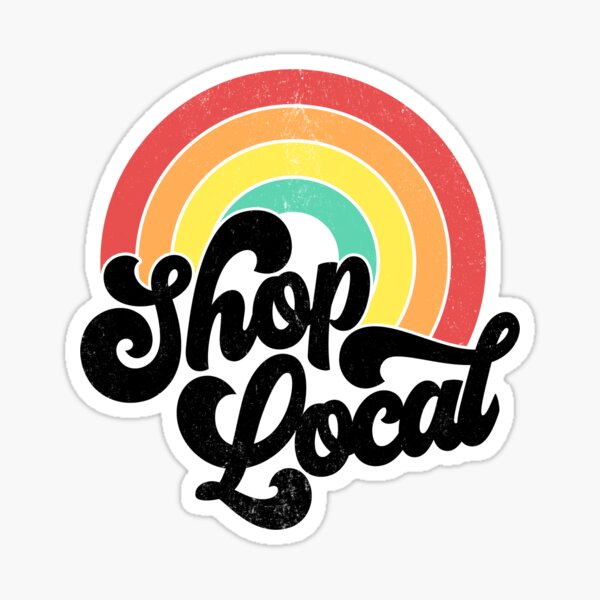 Shop Local Decal