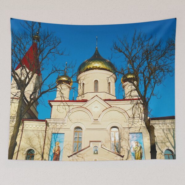 Item preview, Orthodox church with shining domes  designed and sold by helenkaiy.