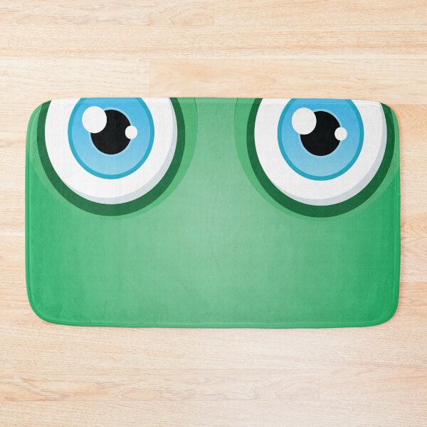 Item preview, Two Eyed Green Monster Cute Bigfoot Monsters designed and sold by ProjectX23.