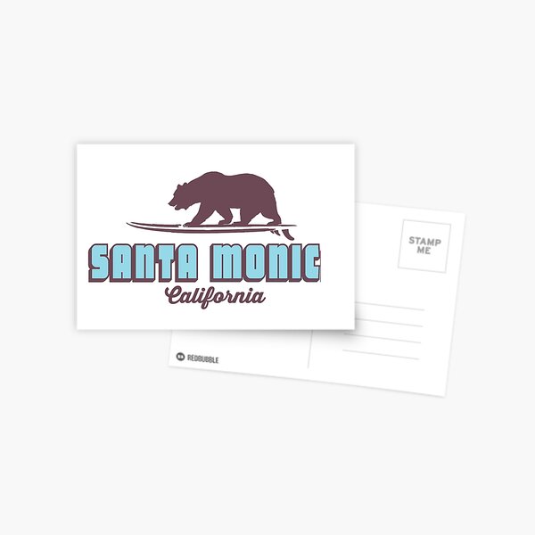 Santa Monica. Postcard