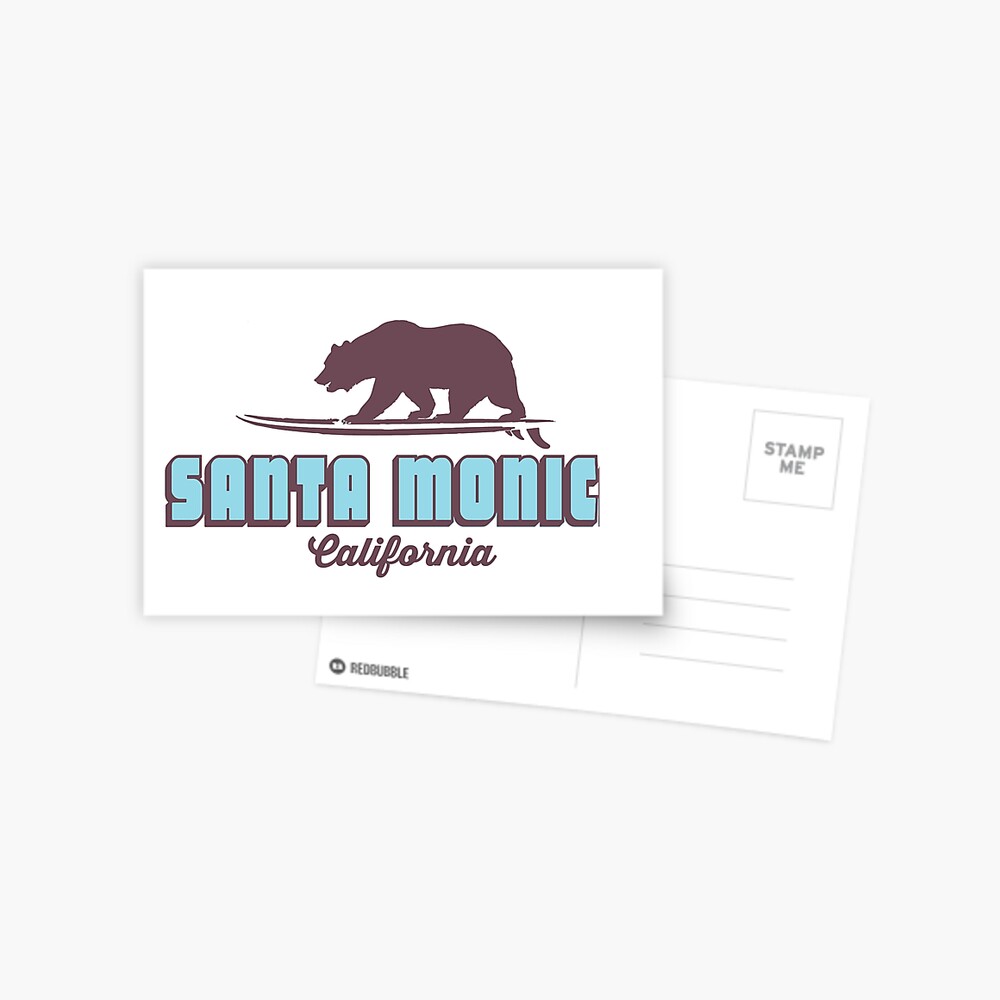 Santa Monica. Postcard