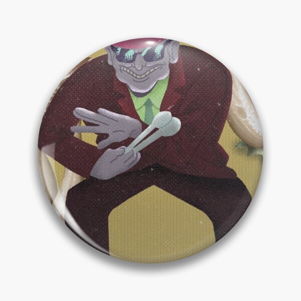 Item preview, The Midnight Gospel Tarot Card THE SPOON MAN designed and sold by RustomPujado.