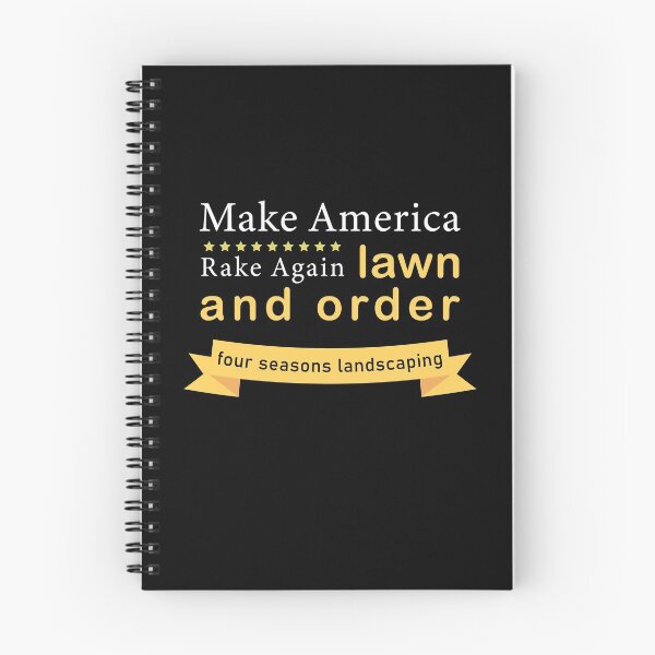 Item preview, Make America Rake Again Lawn And Order Four Seasons Landscaping Trump Joke Gift designed and sold by Scratches Tees.