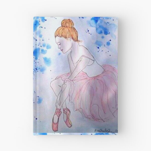 Item preview, Ballerina pink tutu watetcolor and ink designed and sold by horseaddicted.