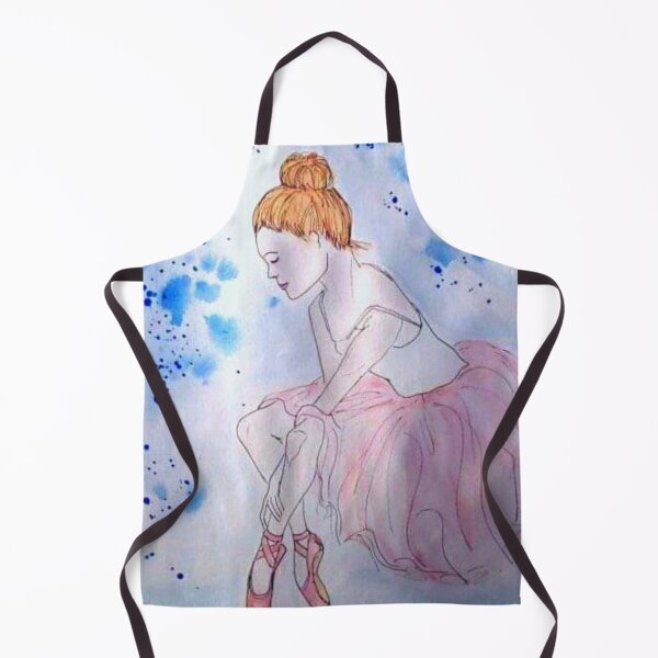 Item preview, Ballerina pink tutu watetcolor and ink designed and sold by horseaddicted.