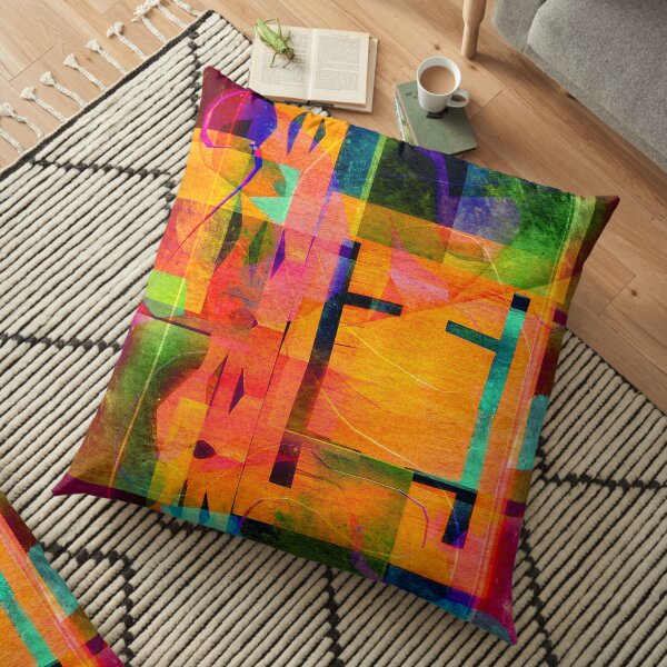 Four Years of Colors Floor Pillow