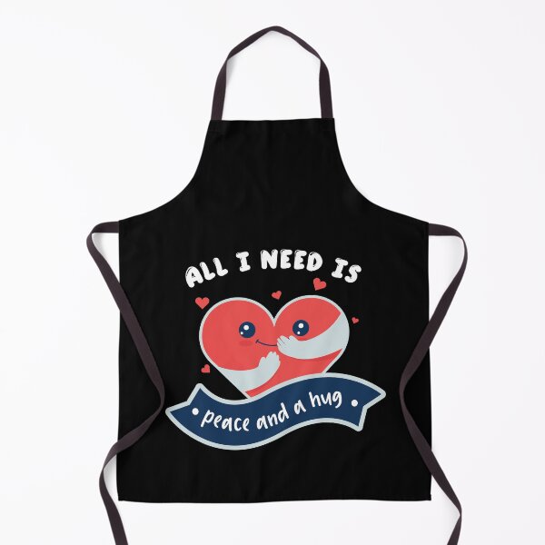 Item preview, All I Need Is Peace and a Hug Lovely and Cute Gift designed and sold by Scratches Tees.