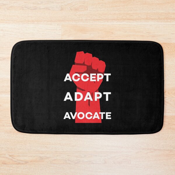 Item preview, Accept Adapt Avocate Resistance Gift designed and sold by Scratches Tees.