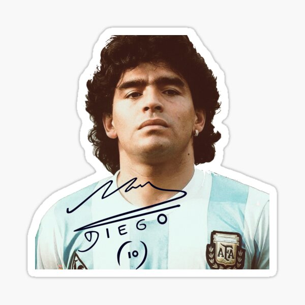 Diego maradona Sticker