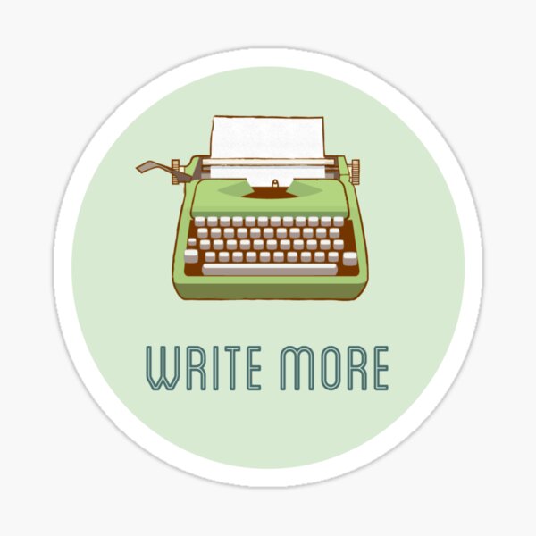 Write more Sticker