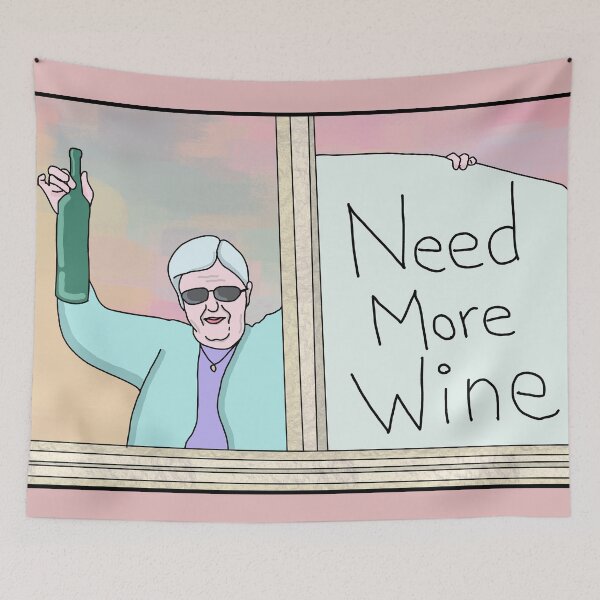 Item preview, Grandma Needs more wine designed and sold by Aura-E.