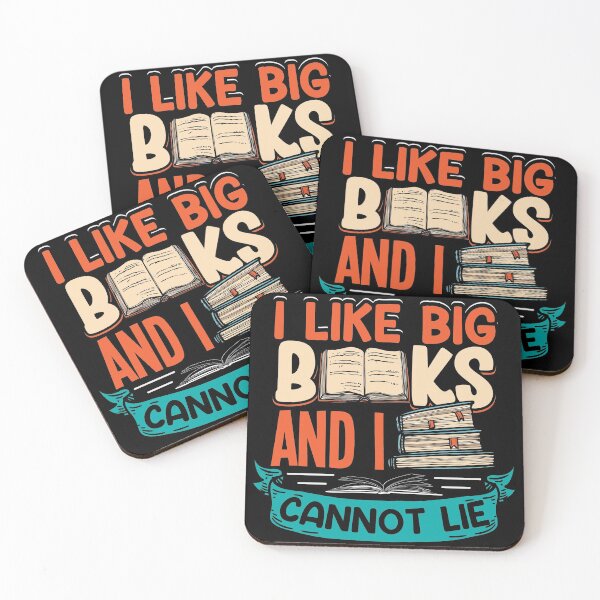 Item preview, I Like big books and i cannot lie joke reading designed and sold by Grinover.