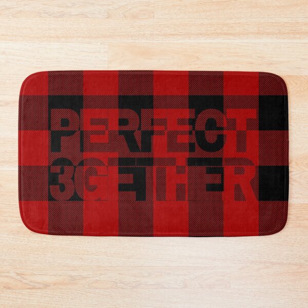 Item preview, PERFECT 3GETHER IN RED PLAID DESIGN | THROUPLE | TRIAD | POLYAMORY designed and sold by throuplescorner.