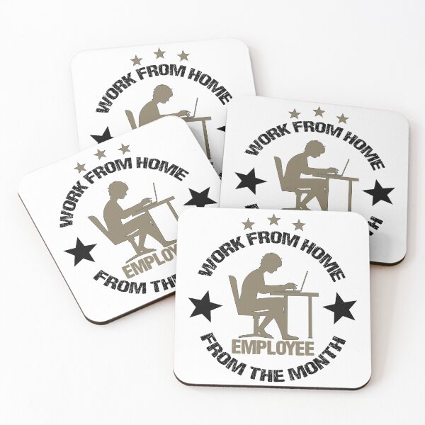 Item preview, Work From Home Employee Of The Month:distress style/ home business designed and sold by Houssemanthony.