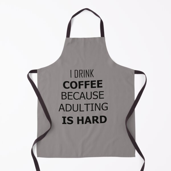 Item preview, I DrinkCoffee Because Adulting Is Hard designed and sold by PeaceHanson.