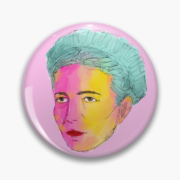 Item preview, Simone de Beauvoir Painting designed and sold by KennyLucky.