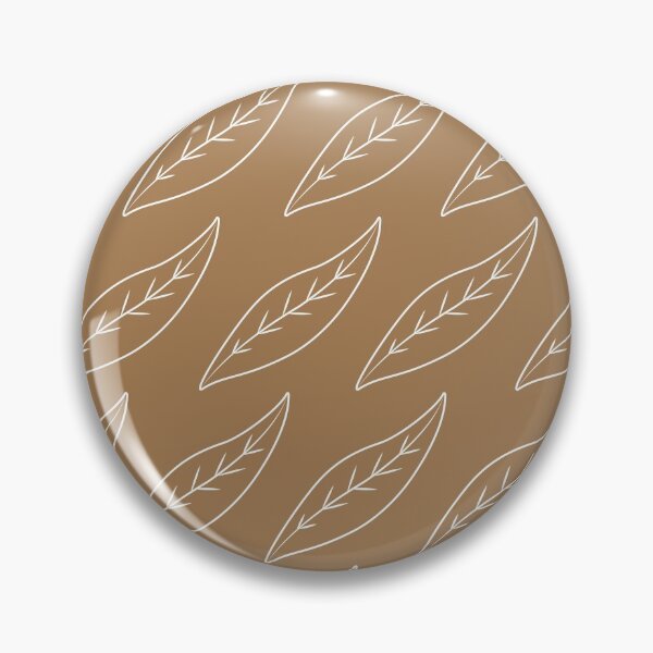 Item preview, Minimalist Floral Pattern Dark Brown designed and sold by SoloTravelerSt.